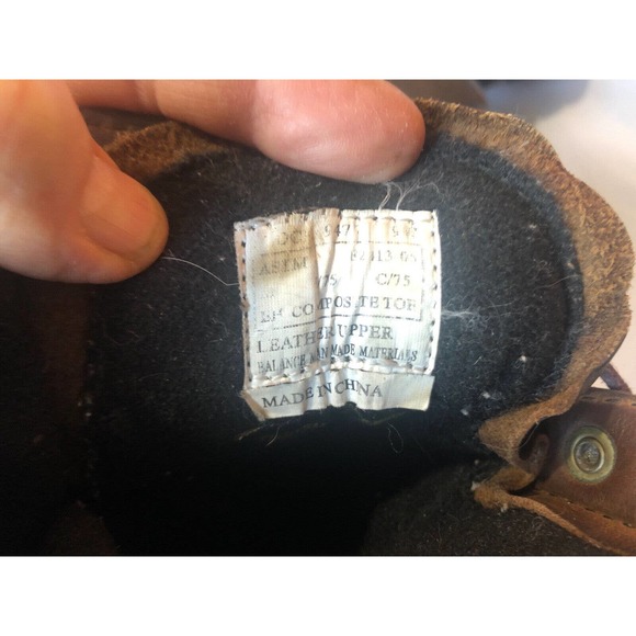 Golden Retriever Sz 9W Safety Toe Insulated Work Boots Brown Brown 10" VG - Picture 8 of 10